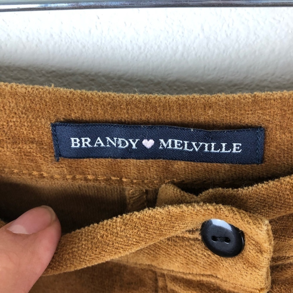 Brandy Melville- Button front A-line skirt - Picture 5 of 9